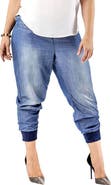 Standards & Practices Marcie High Rise Lightweight Denim Jogger Pants