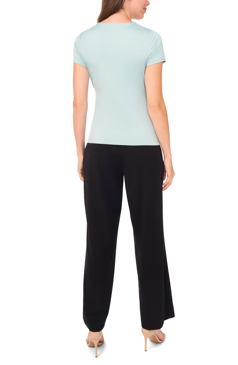 Halogen<sup>®</sup> Essential Compression T-Shirt, Alternate, color, Aqua Maligne