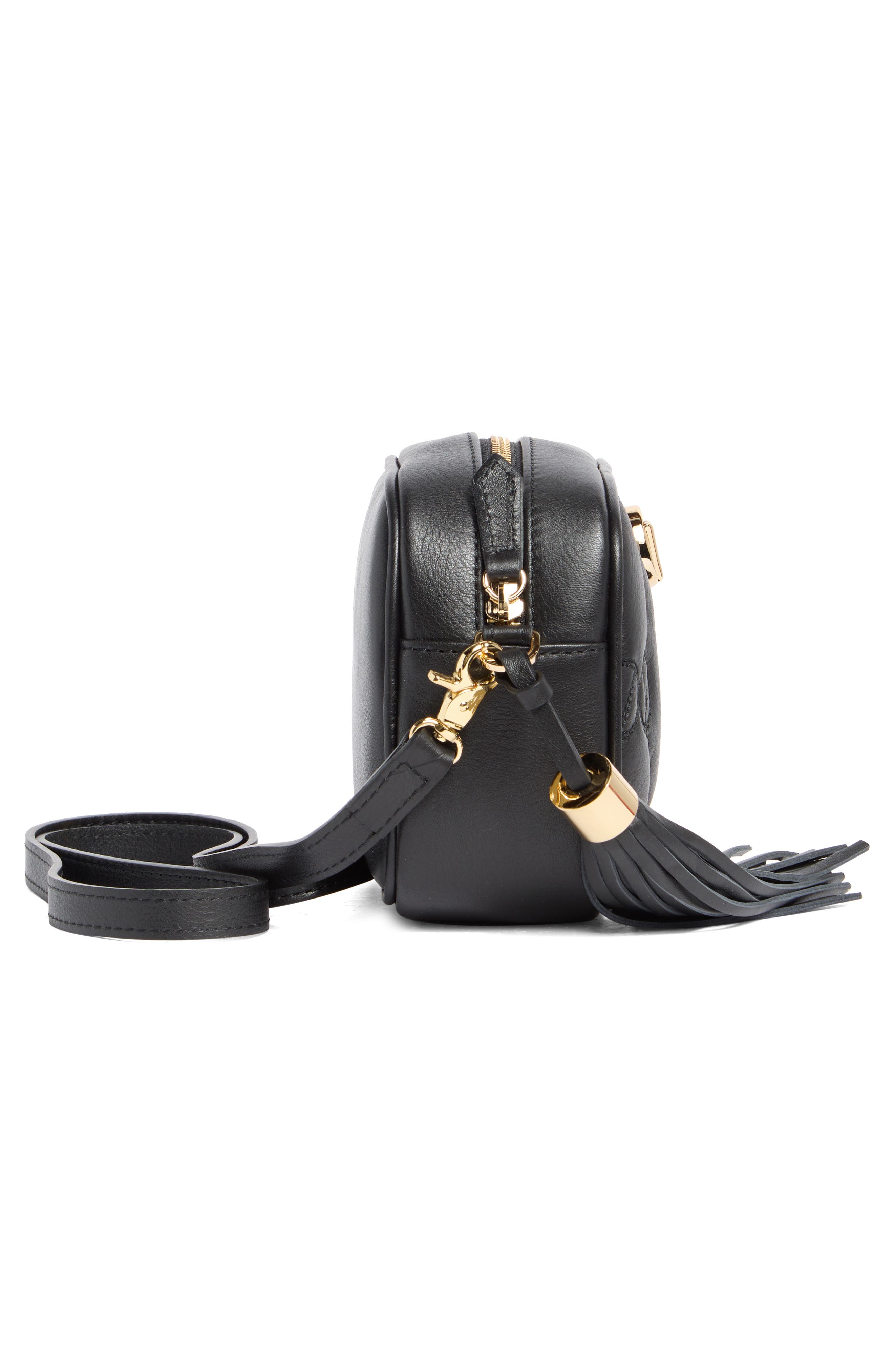 VALENTINO BY MARIO VALENTINO Amel Monogram Quilted Leather Crossbody Bag, Alternate, color, 