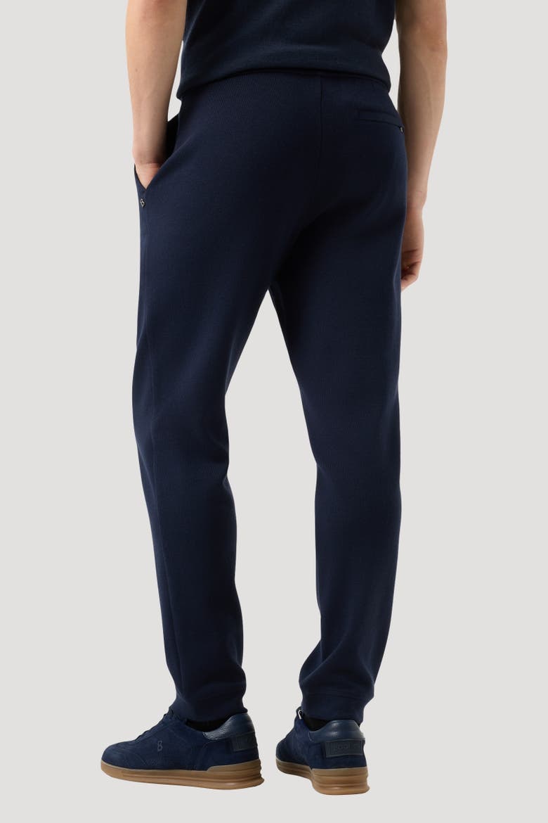 Lars Knitted Trousers, Alternate, color, Navy blue
