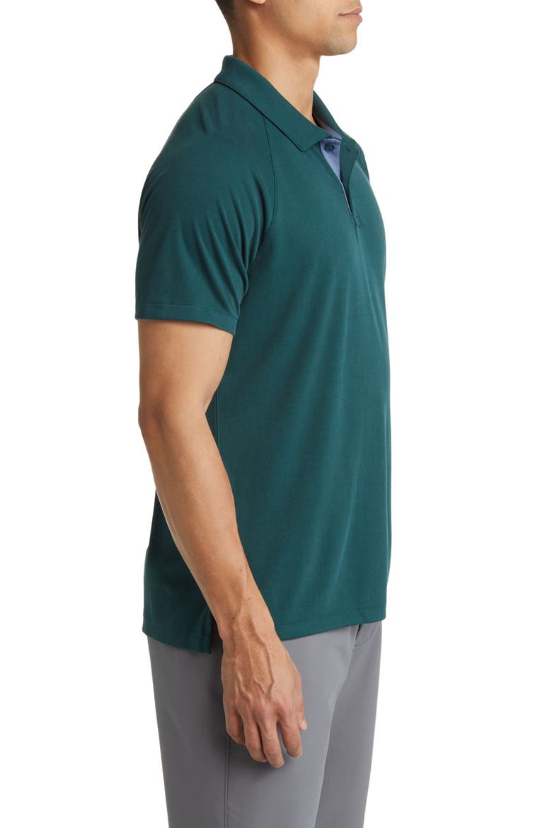 Ace Piqué Performance Golf Polo, Alternate, color, GREEN PONDEROSA
