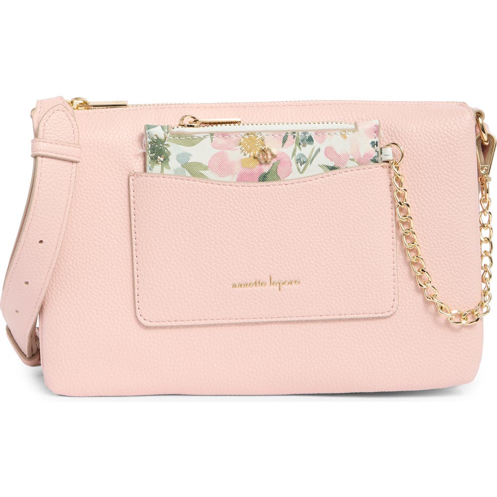 NANETTE LEPORE NANETTE LEPORE TRIPLE SECTION CROSSBODY BAG