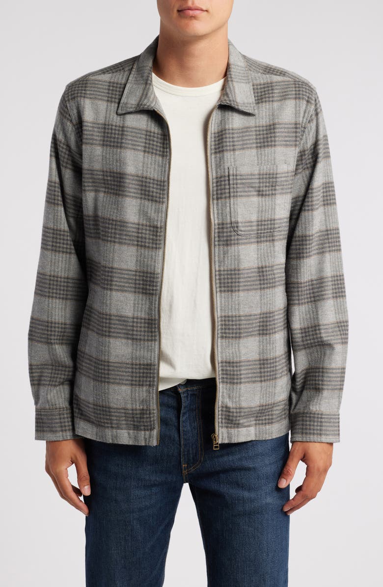 Rails Jaque Zip Up Shirt Jacket, Main, color, 