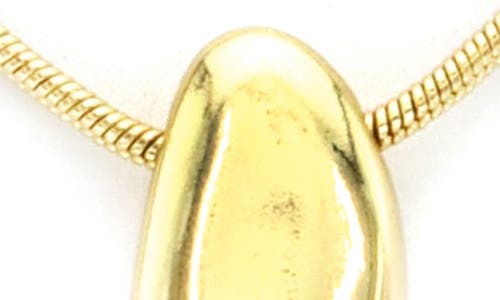 Panacea Nugget Pendant Necklace In Gold