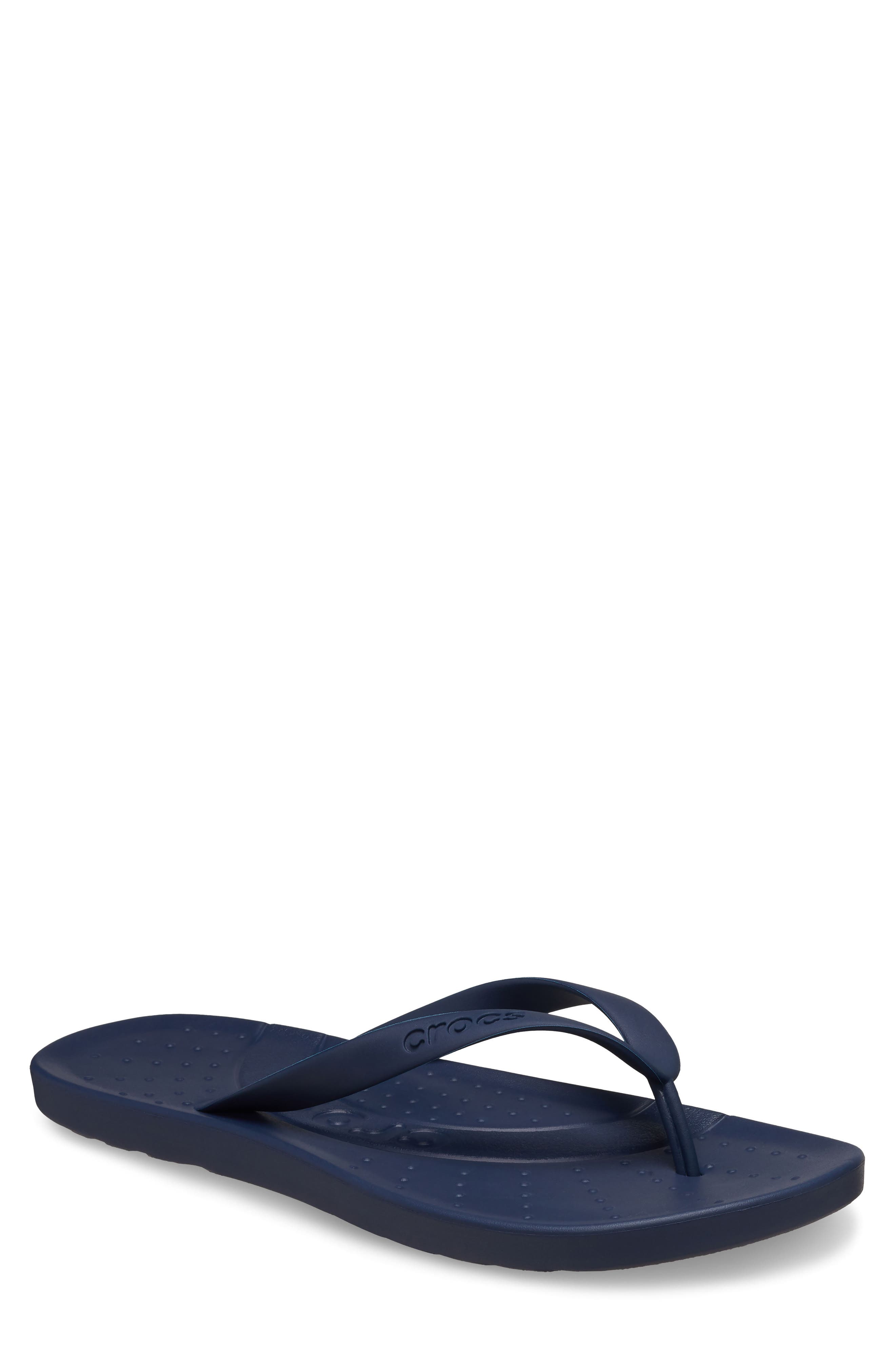Gender Inclusive Flip Flop Sandal, Main, color, NAVY