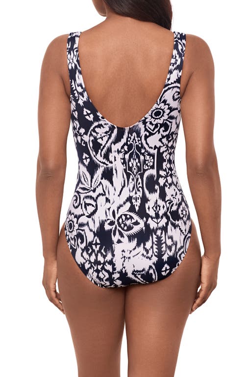 MIRACLESUIT MIRACLESUIT® TALAVERA ESCAPE MIXED PRINT ONE-PIECE SWIMSUIT