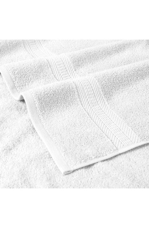 Modern Threads 6-piece Towel Set In White