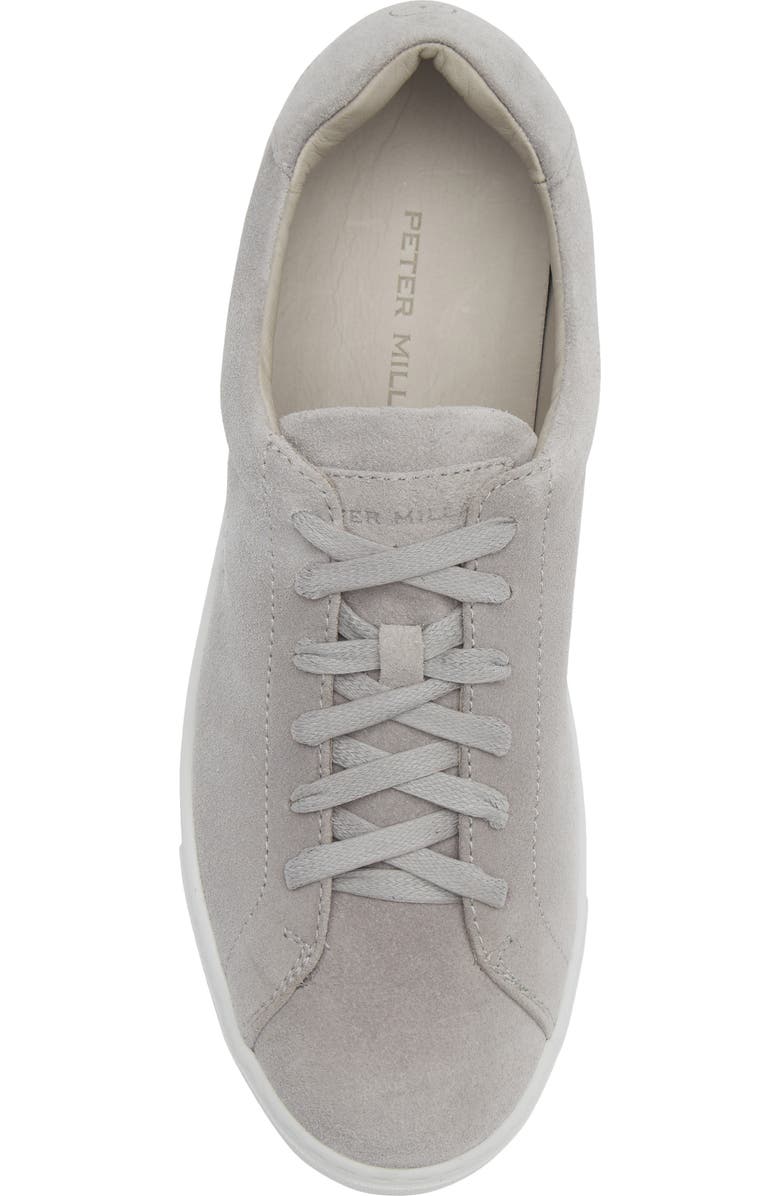 Peter Millar Vantage Lite Suede Sneaker, Alternate, color, Pearl Grey