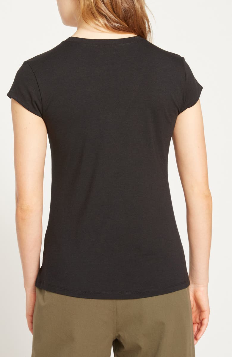 Universal Standard Ashley V-Neck T-Shirt, Alternate, color, 