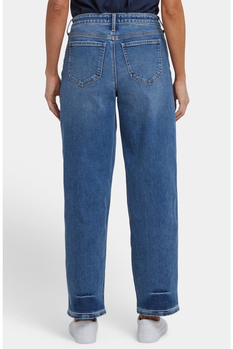 Jemma High Waist Barrel Leg Jeans, Alternate, color, RAINBOW BLUE
