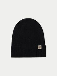 GOBI Mongolian Cashmere Cashmere Rib Knit Beanie