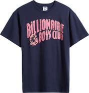 Billionaire Boys Club Curve Logo Graphic Cotton T-Shirt