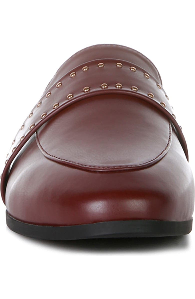 LONDON RAG Walkout Studded Mule, Alternate, color, Burgundy