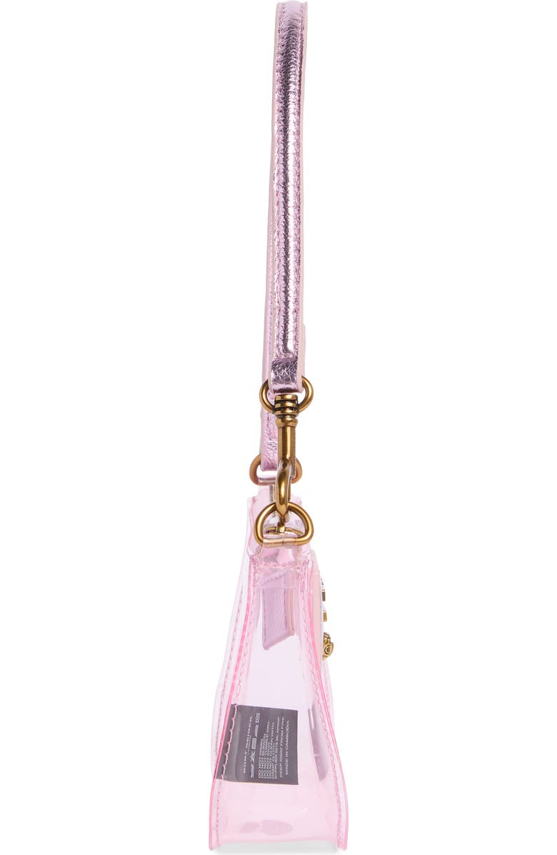KG Kurt Geiger Highgate Vinyl Wristlet, Alternate, color, Light/ Pastel Pink