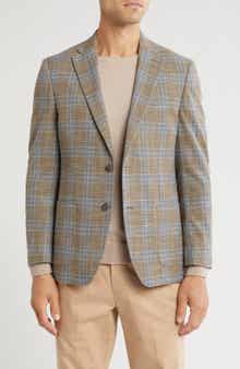 Tommy Hilfiger Recycled Polyester Blend Check Sports Coat