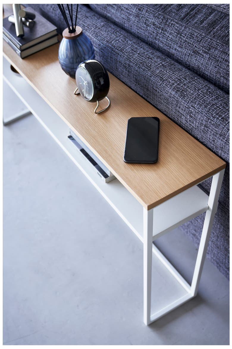 Long Console Table, Alternate, color, WHITE