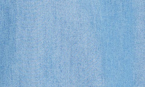 Beachlunchlounge Deja Short Sleeve Denim Shirt In Blue