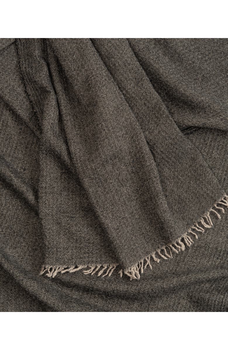 Polo Ralph Lauren Rumpled Lightweight Menswear Scarf, Alternate, color, Camel/Brown