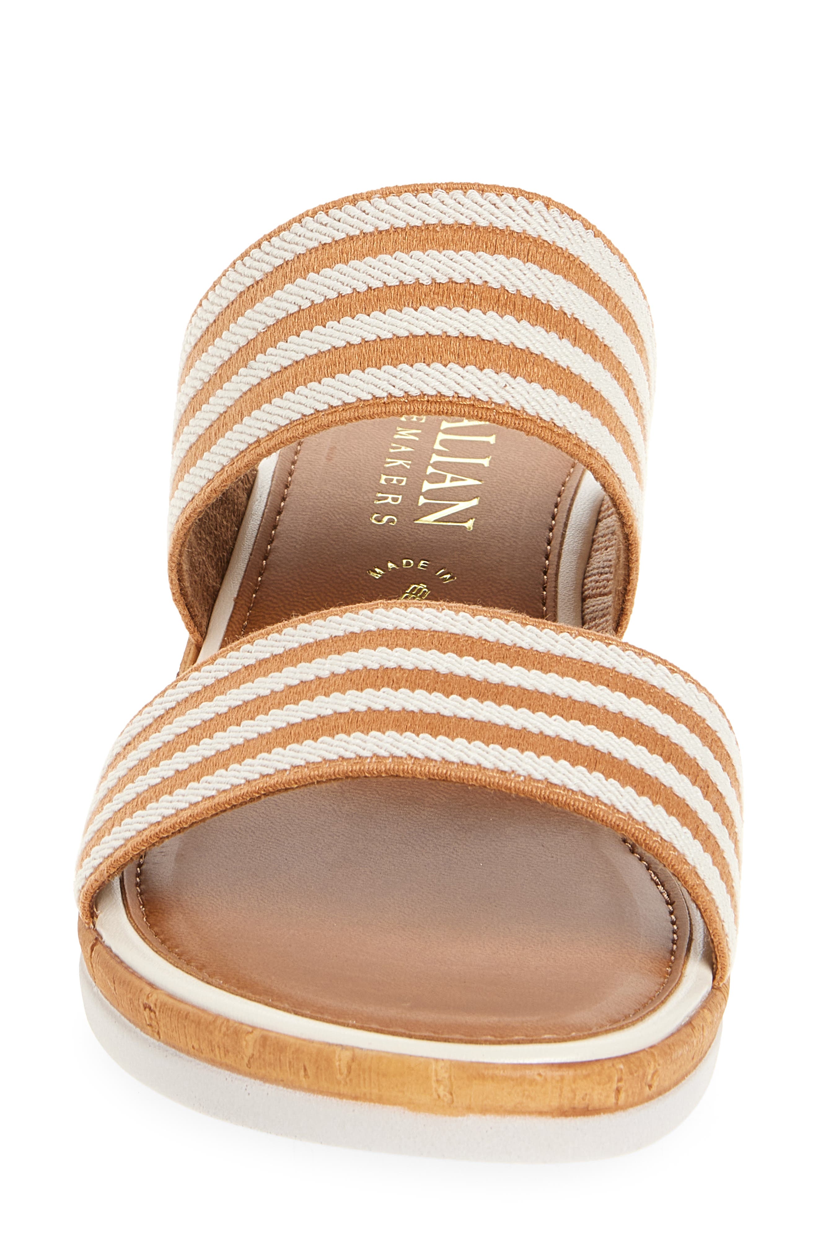 ITALIAN SHOEMAKERS Jaiya Wedge Sandal, Alternate, color, Tan