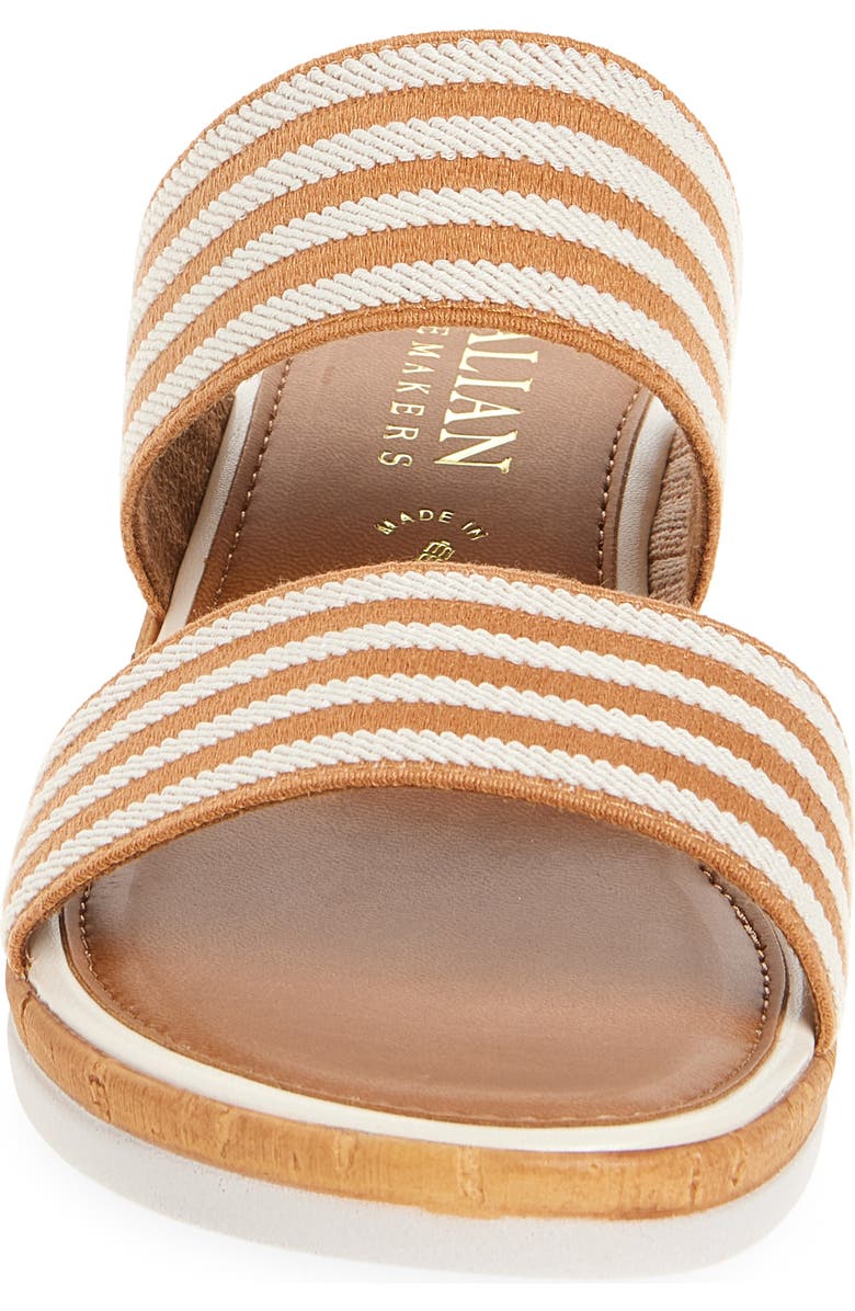 ITALIAN SHOEMAKERS Jaiya Wedge Sandal, Alternate, color, Tan