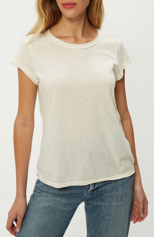 Michael Stars Slub Crewneck Tee In White