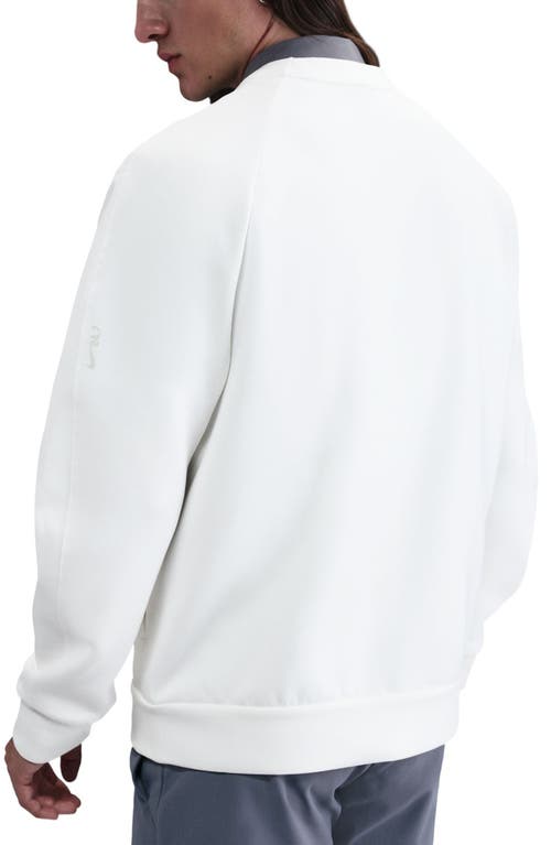 Nike Impossiblysoft Dri-fit Cardigan In White