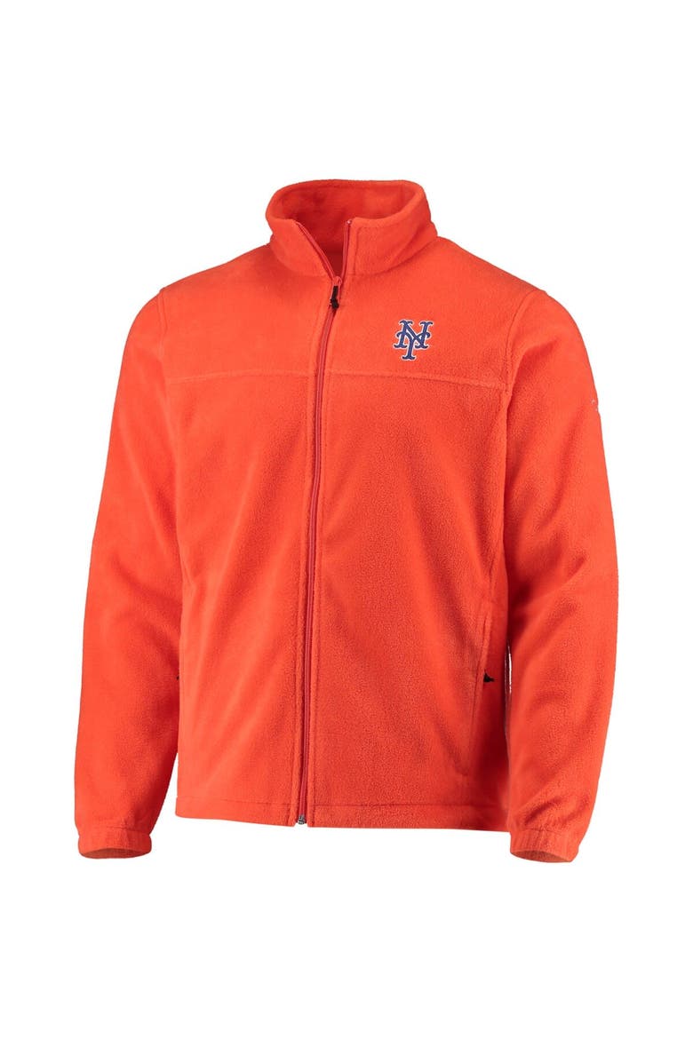 Men's Columbia Orange New York Mets Full-Zip Flanker Jacket, Alternate, color, Orange