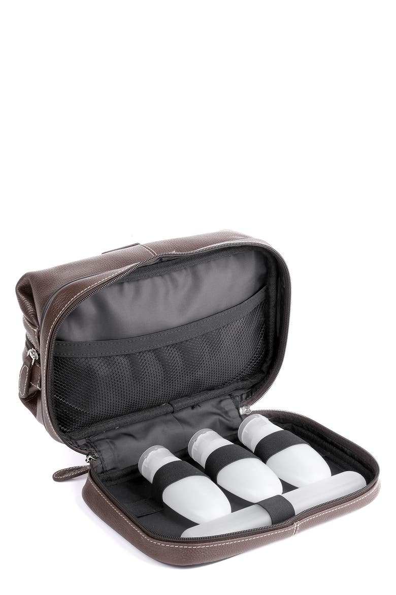 BUXTON Bonus Items Travel Kit, Alternate, color, BROWN