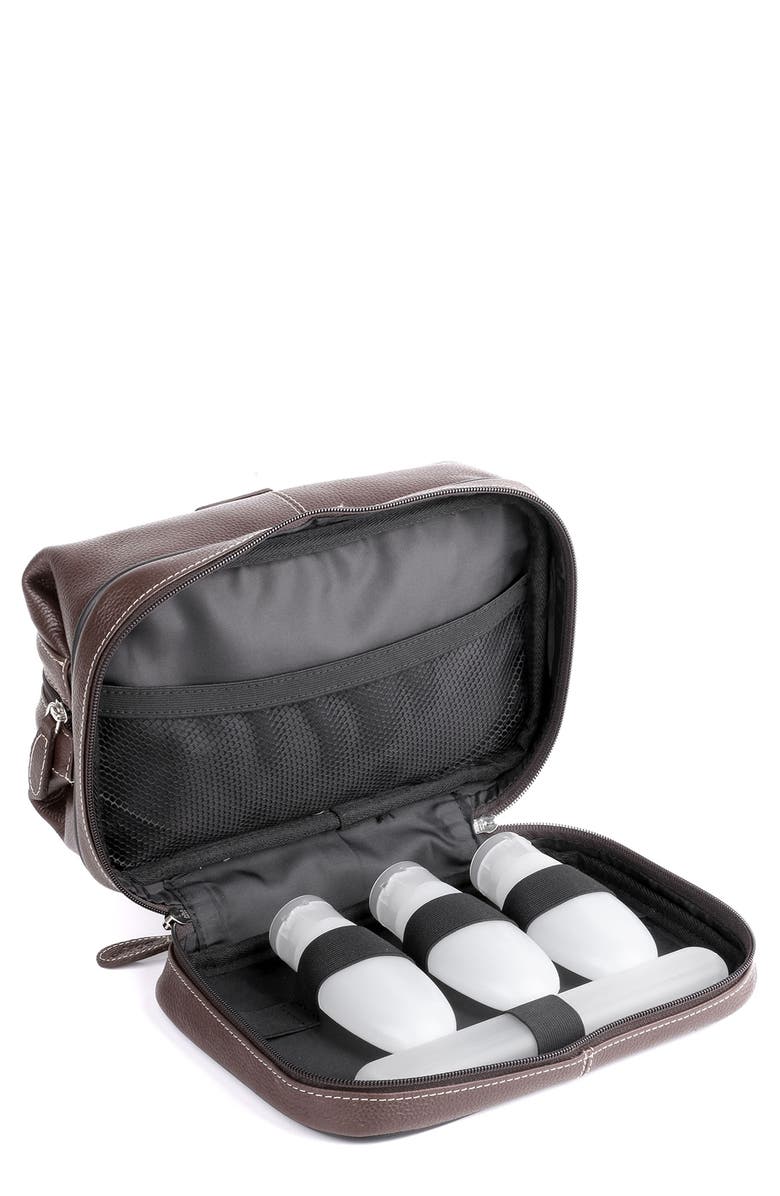 Dopp BUXTON Bonus Items Travel Kit, Alternate, color, Brown