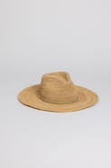 Hat Attack Raffia Crochet Continental