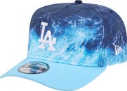 New Era Men's New Era Light Blue Los Angeles Dodgers Deep Water Pre-Curved 9FIFTY A-Frame Snapback Hat