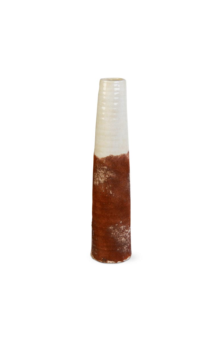 tag Ibiza Rustic Terracotta Decorative Bud Vase in Orange, Main, color, Orange