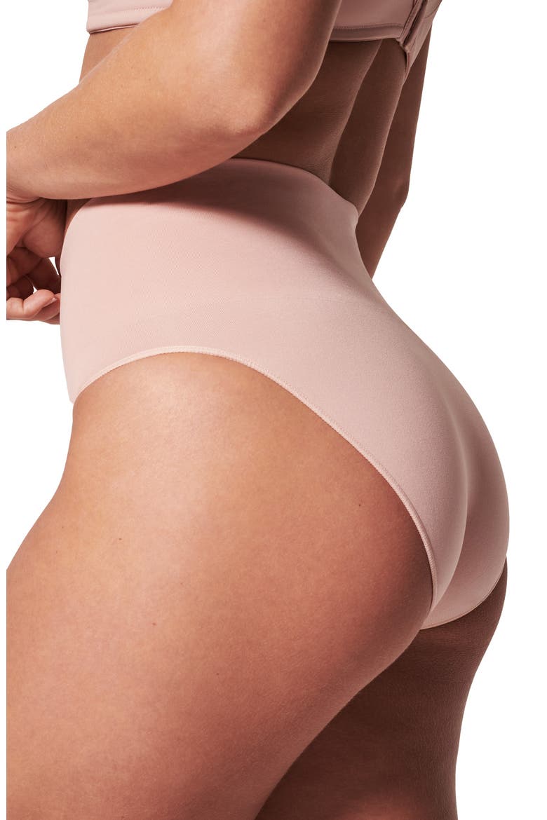 SPANXshape™ ExtraOrdinary Briefs, Alternate, color, VINTAGE ROSE