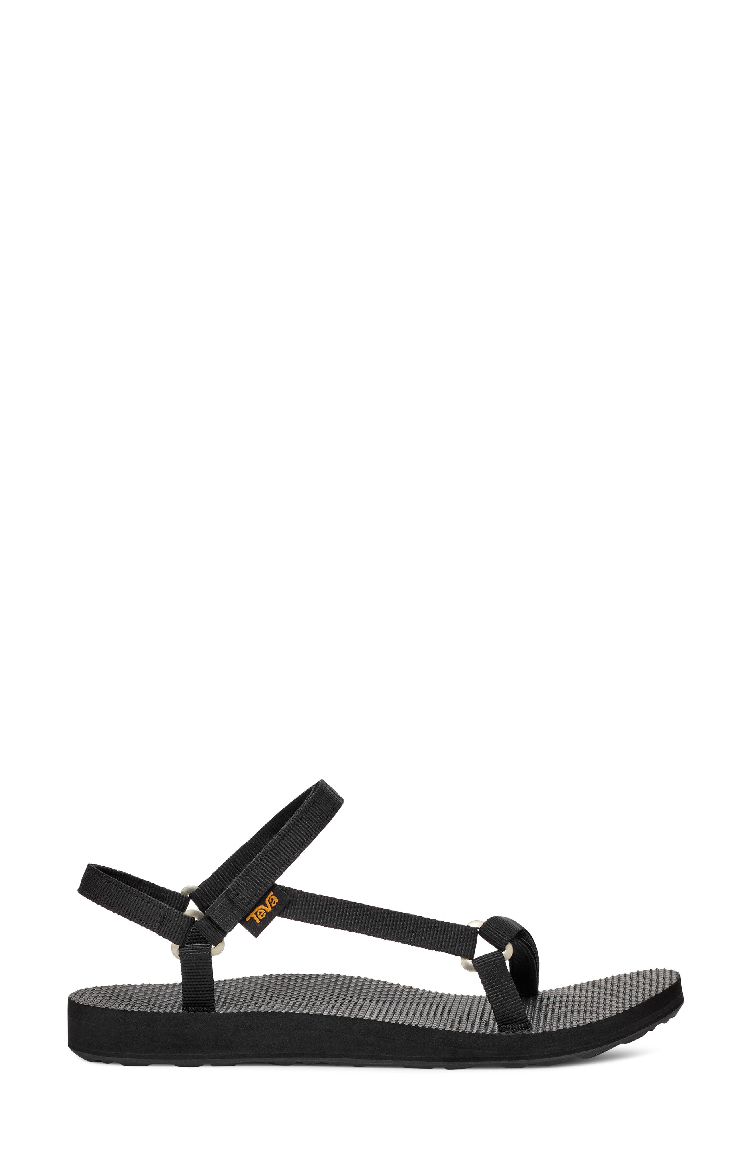 Teva Original Universal Slim Sandal, Alternate, color, Black
