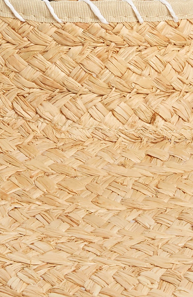 LSPACE Del Mar Packable Straw Visor, Alternate, color, Nat