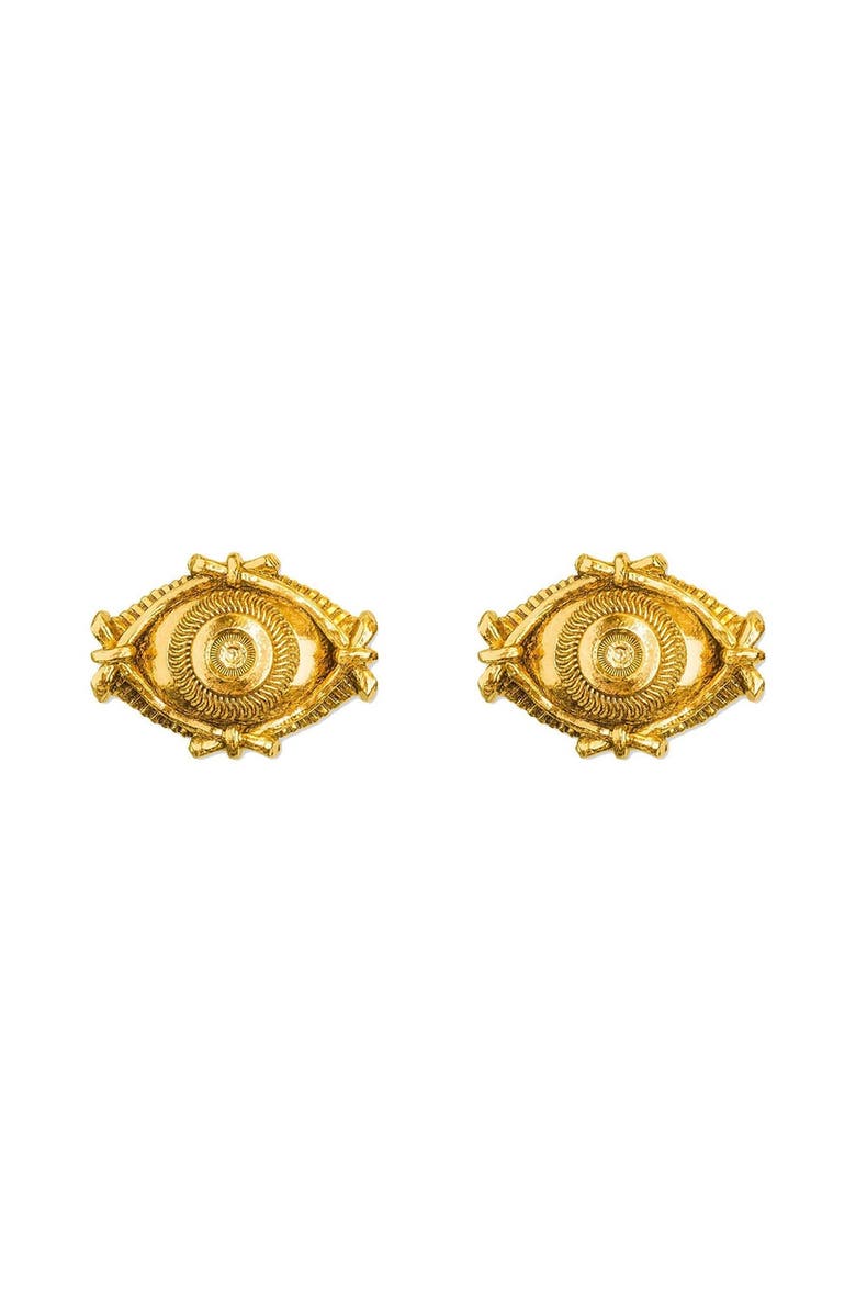 Astor & Orion Eye Studs Gold, Main, color, Gold