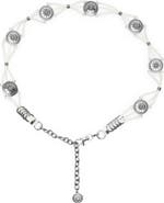 Vince Camuto Resin Concho Faux Leather Belt