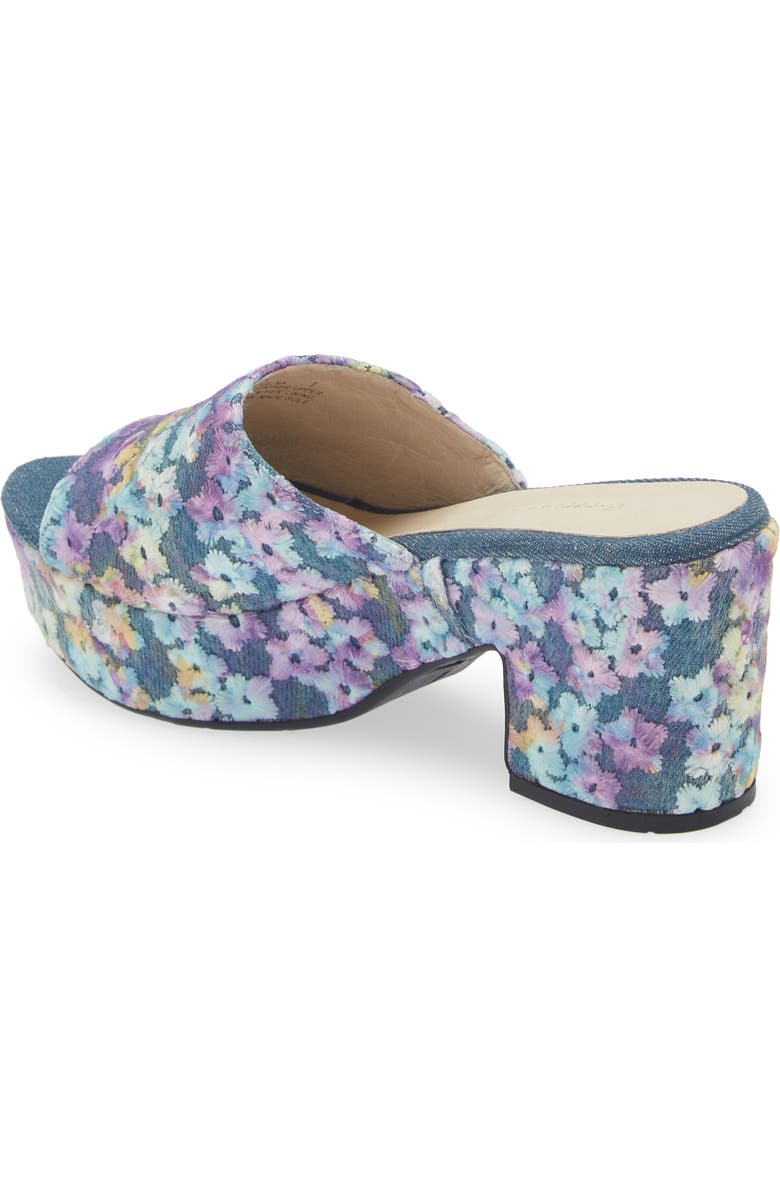 Chocolat Blu Gilsa Platform Sandal, Alternate, color, Denim Floral