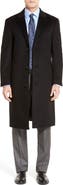 Hart Schaffner Marx Sheffield Classic Fit Wool & Cashmere Overcoat
