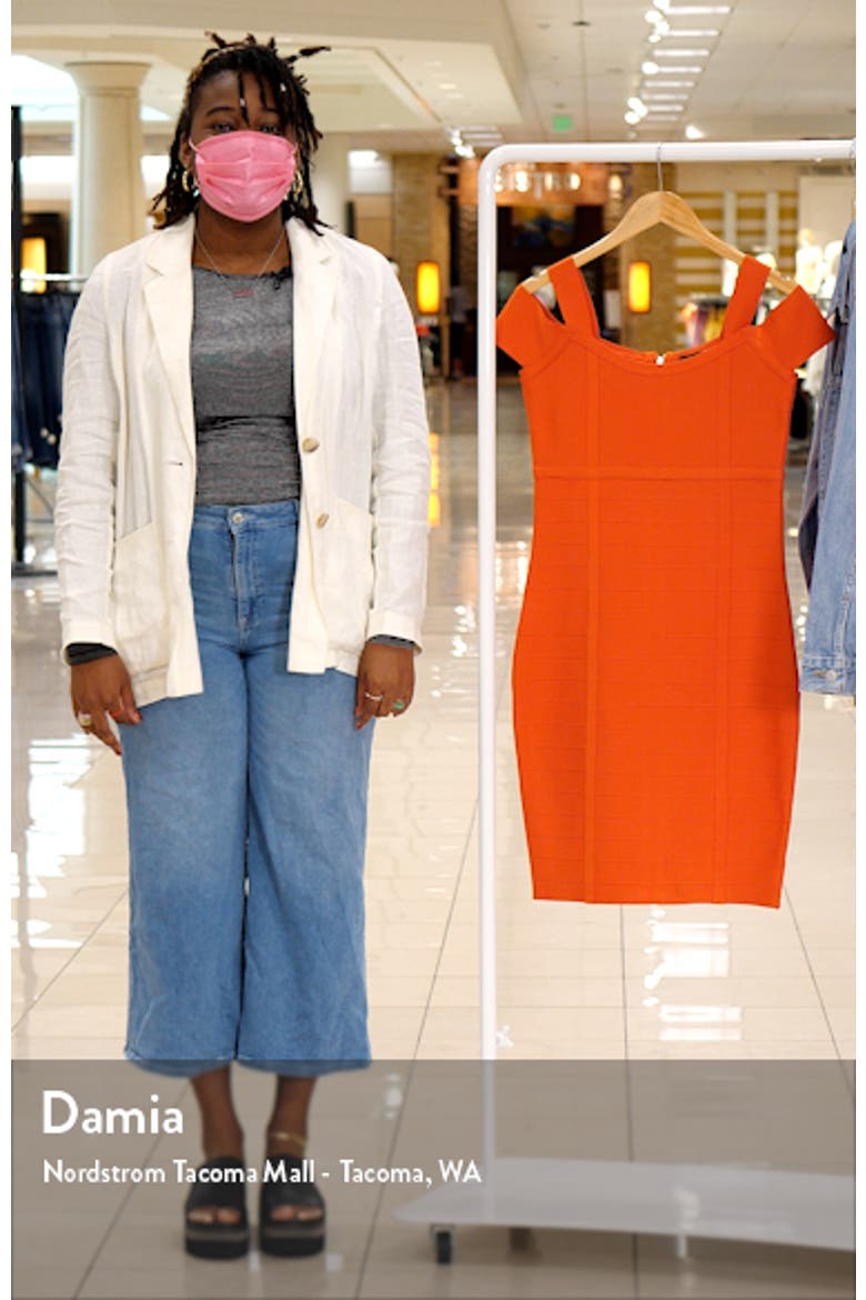 Cold Shoulder Sheath Dress video