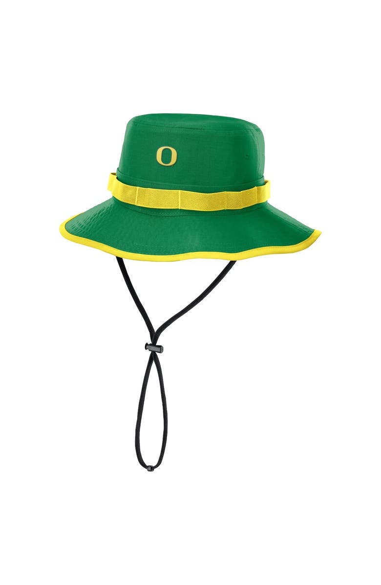 Nike Men's Nike Green Oregon Ducks 2025 Sideline Apex Boonie Bucket Hat, Alternate, color,