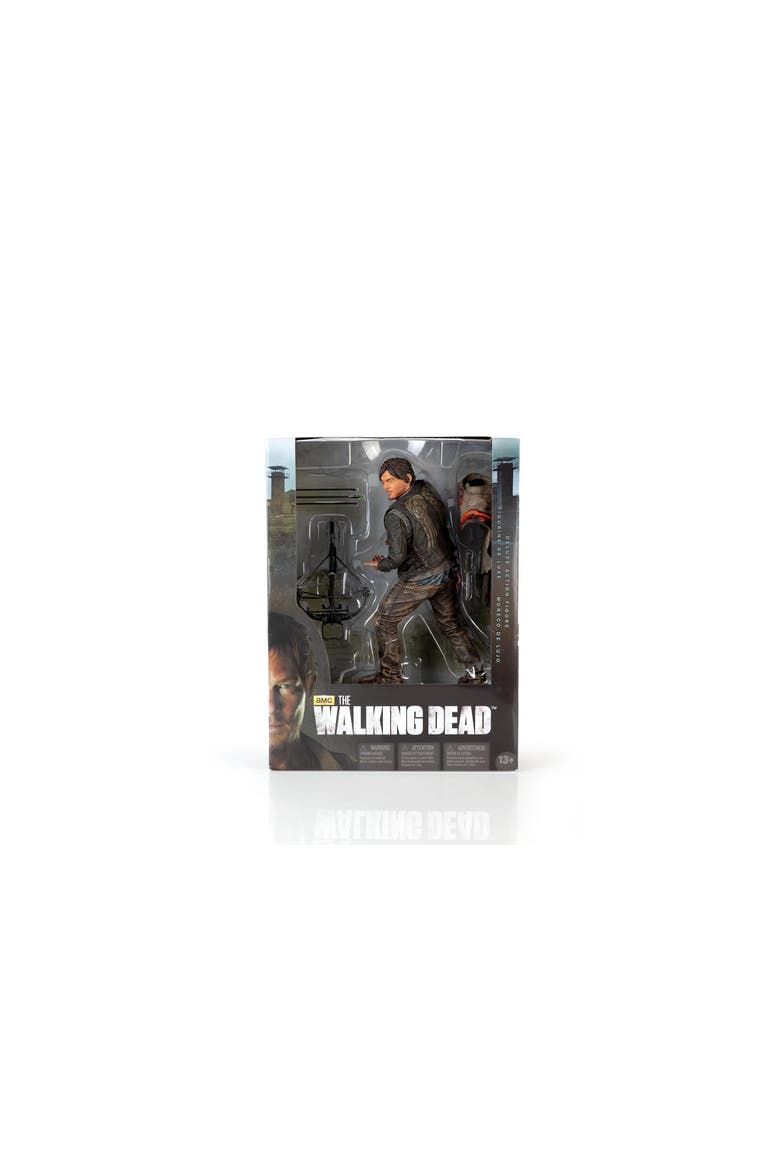 The Walking Dead Daryl Dixon Deluxe Poseable Figure | Measures 10 Inches Tall, Alternate, color, Brown