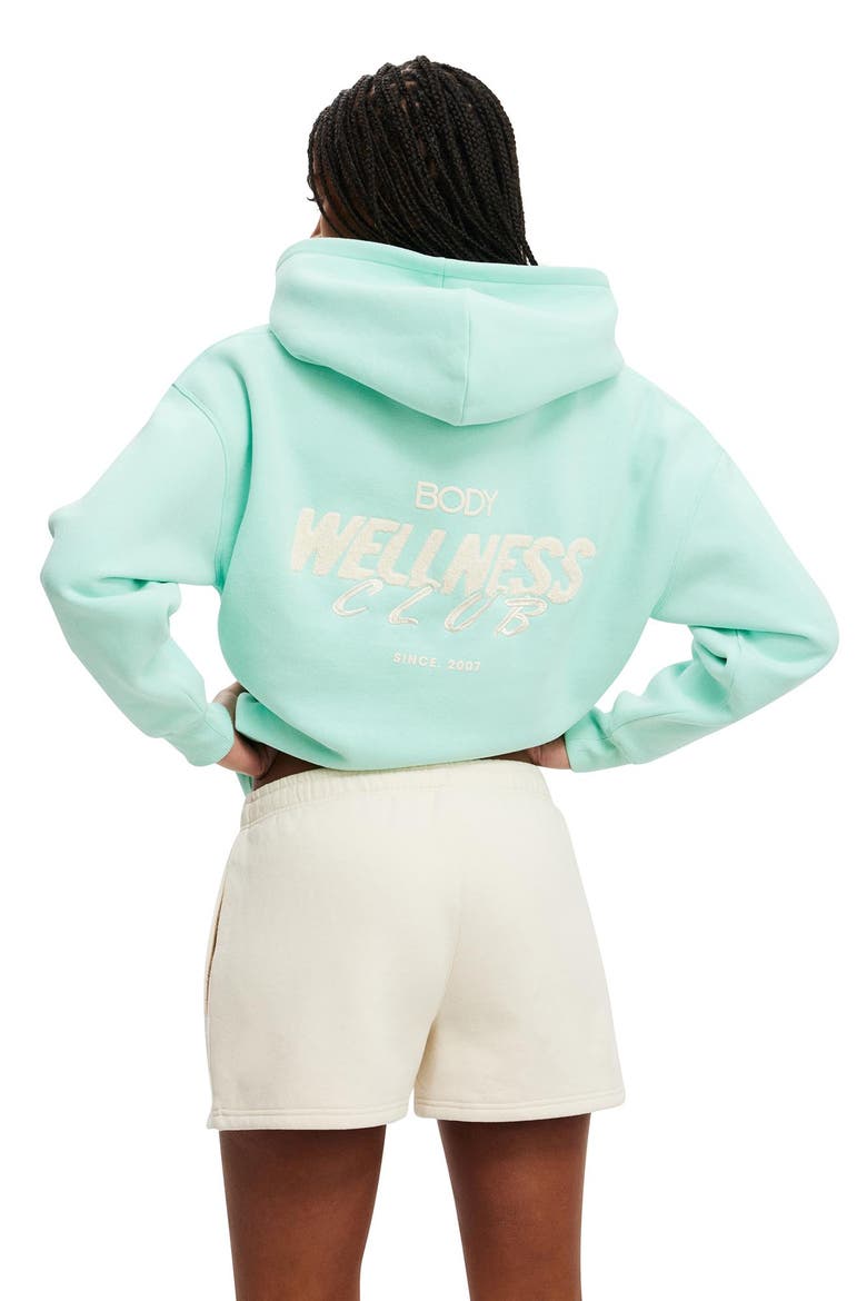 Women's Active Plush Essential Gym Short, Alternate, color, Coconut Milk