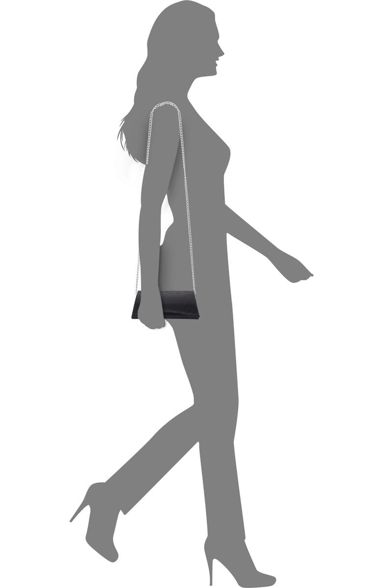 Nina Kallie Clutch, Alternate, color, Black