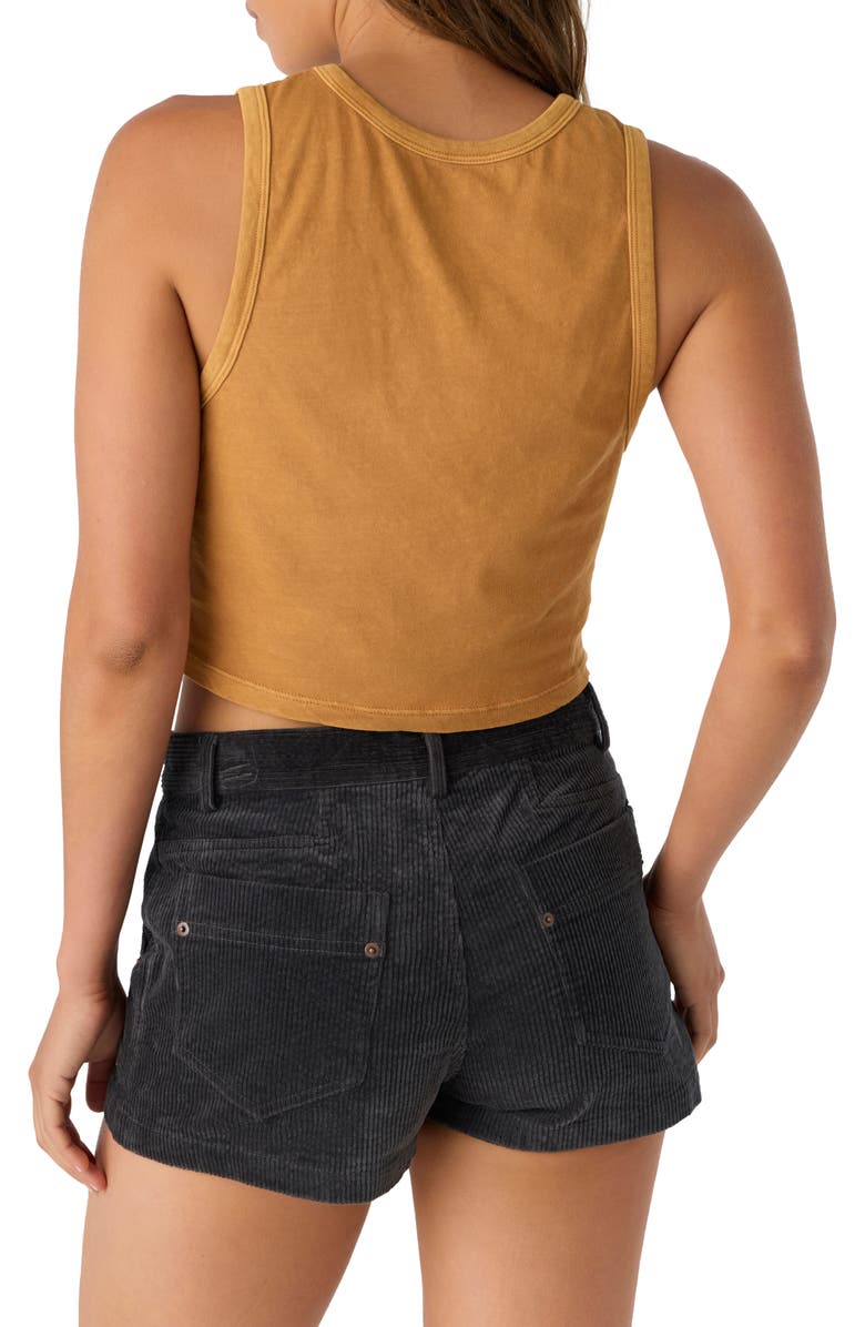 O'Neill Tropical Surf Cotton Graphic Tank, Alternate, color, Brown Sugar