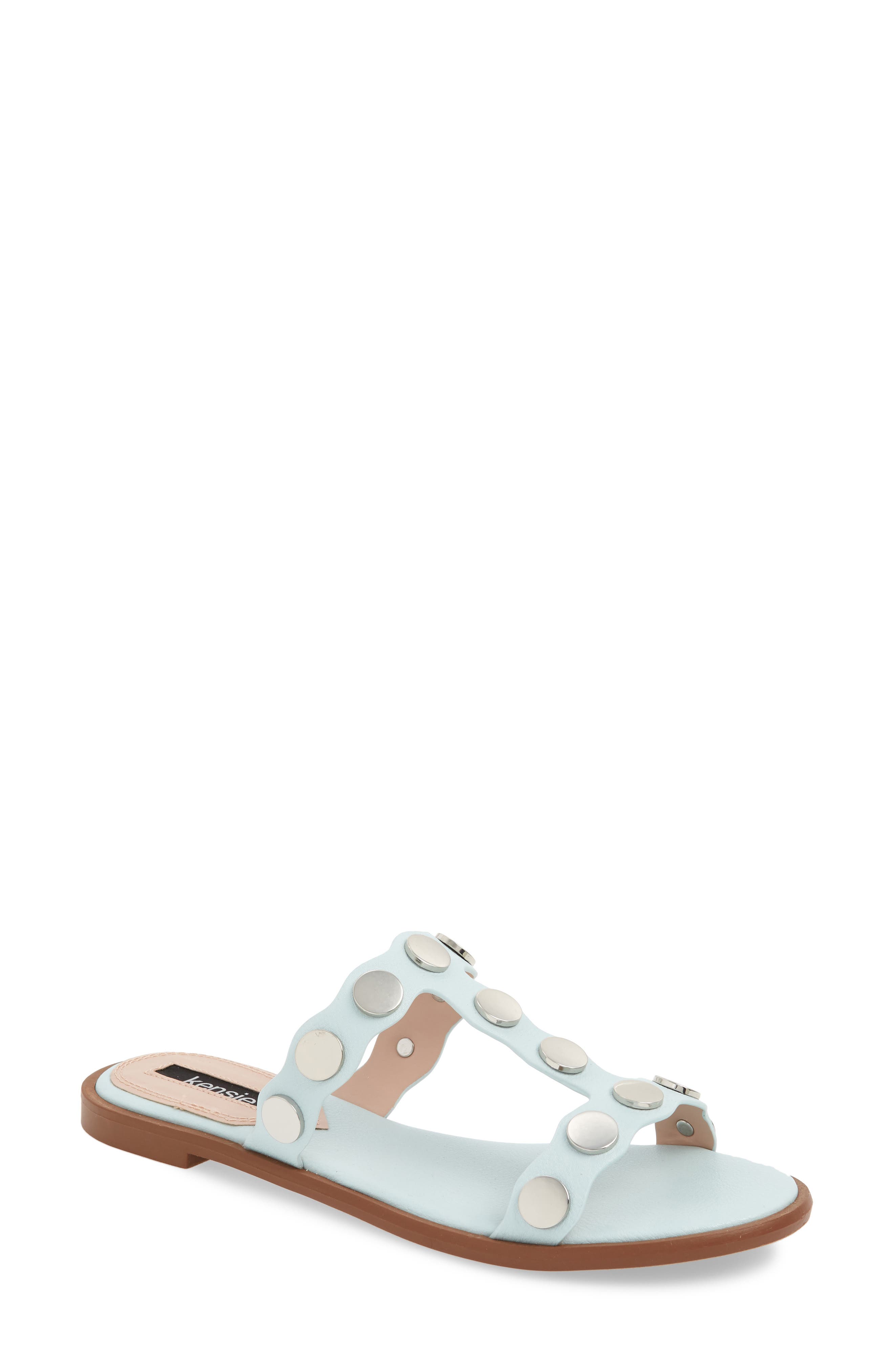 Manette Slide Sandal, Main, color, MINT