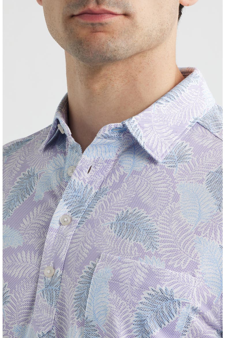 San Lucio Frond Fall IslandZone® Pocket Polo, Alternate, color, PAISLEY PURPLE