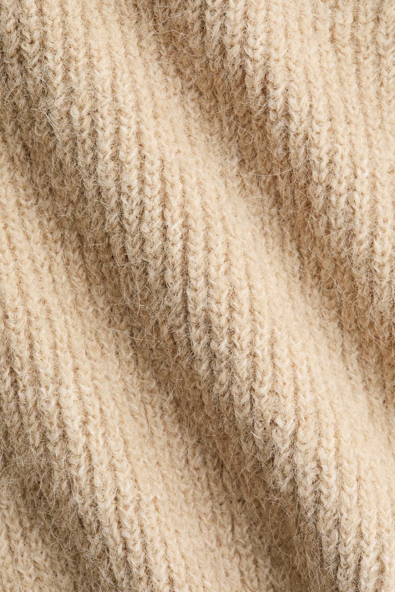 Rib-knit Jumper, Alternate, color, Beige
