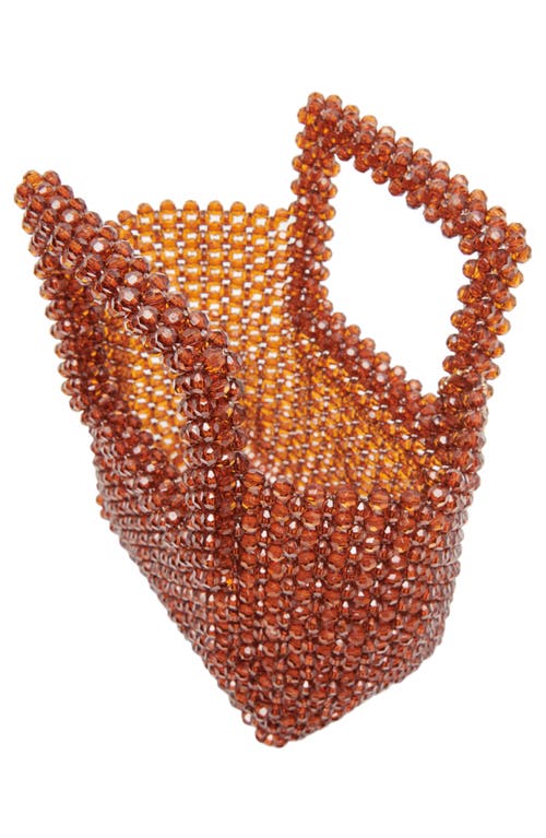 Dolce Vita Marel Beaded Tote In Amber