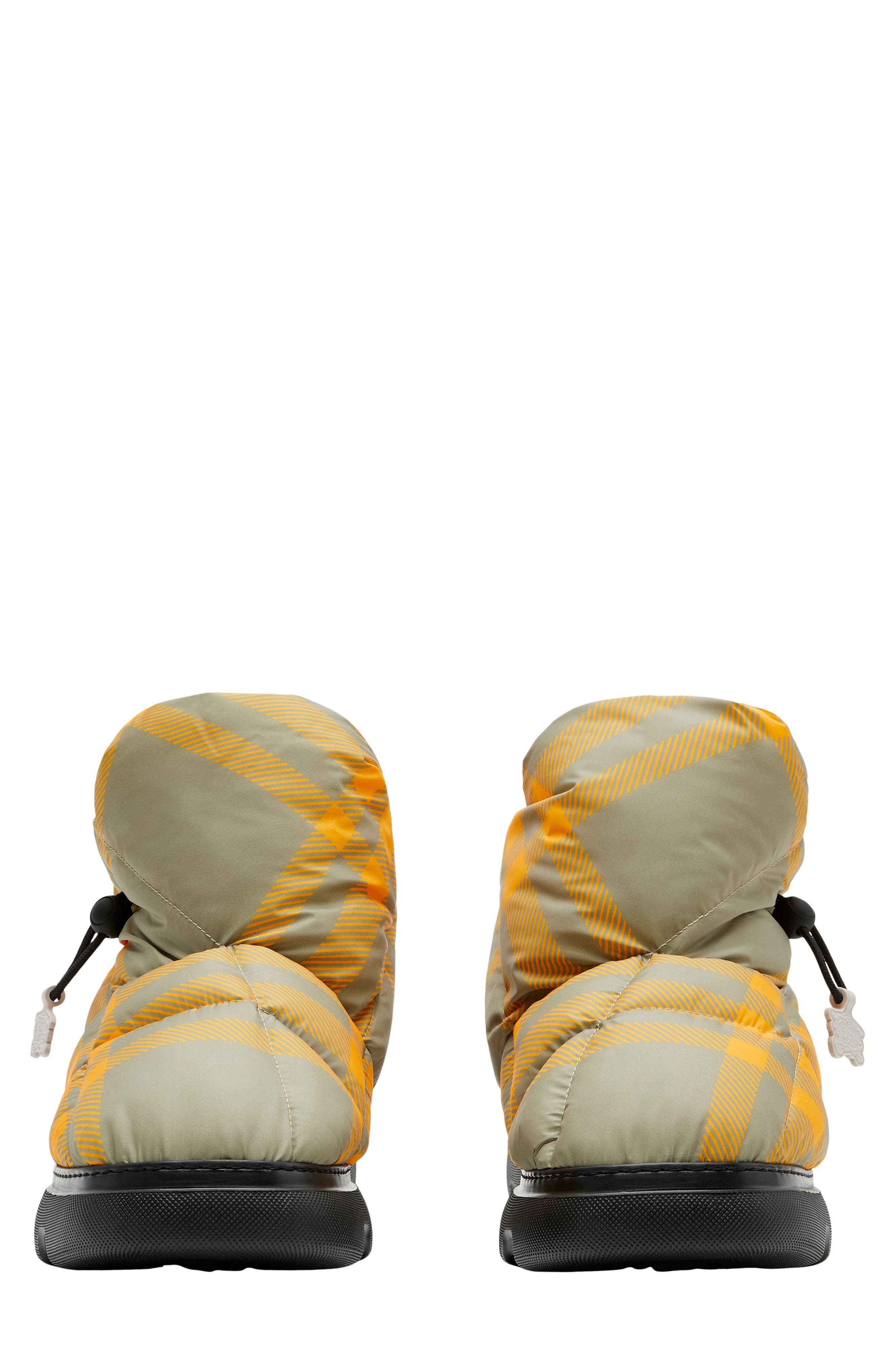 Burberry Chucky Check Puffer Boot, Alternate, color, 